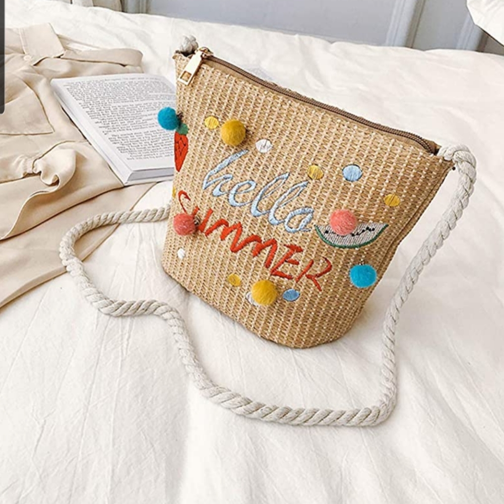 N.W.T Hello Summer sm. fun crossbody hand crafted